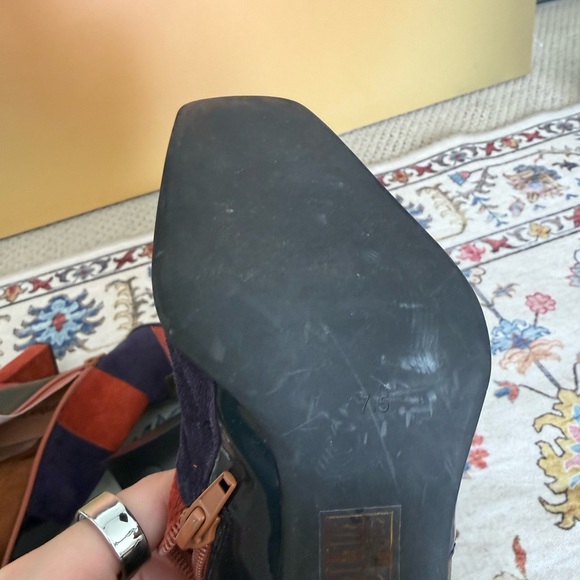 Jeffrey Campbell Light-speed patchwork suede boots - Picture 12 of 14